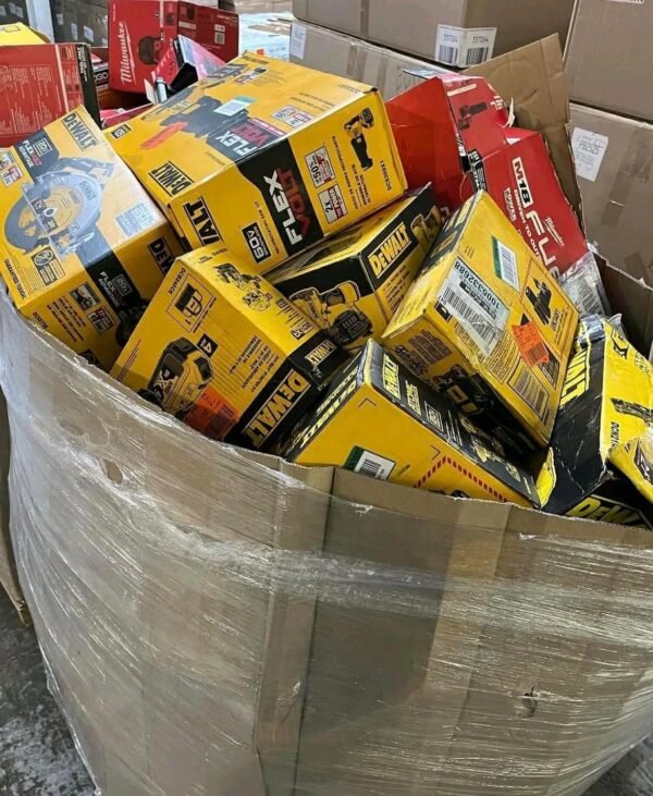 DeWALT and Milwaukee tools pallets,tools pallet,liquidation tools